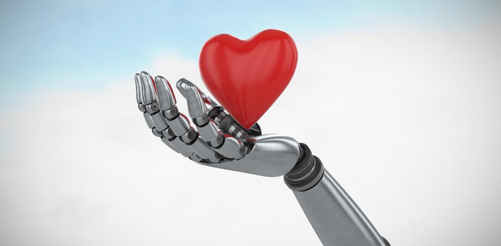 Roboter mit Herz
