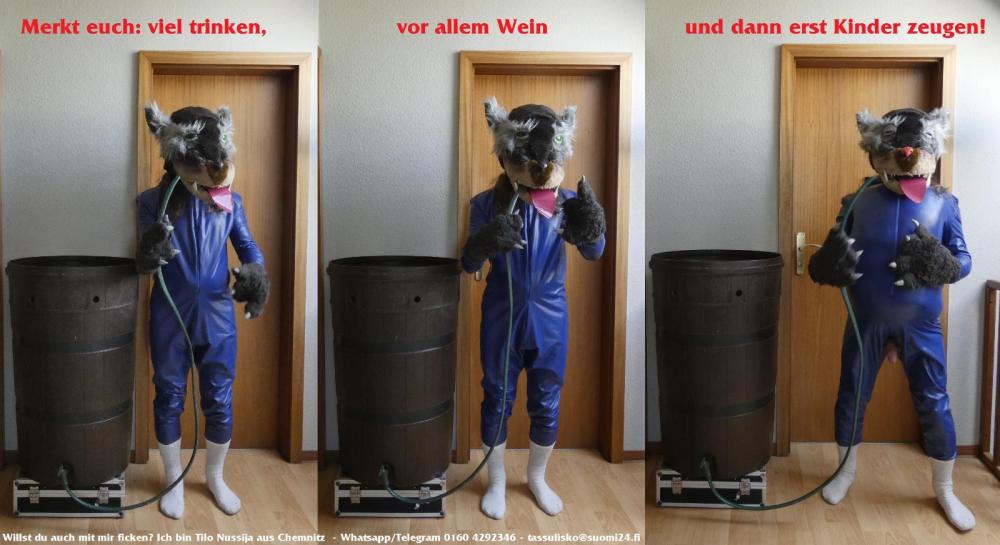 Geile Sau gibt Tips zum ficken - besoffen fett abgefüllt socken wolf gummi latex rubber geil zeugen - Tilo Nussija Chemnitz Whatsapp Telegram 01604292346.jpg