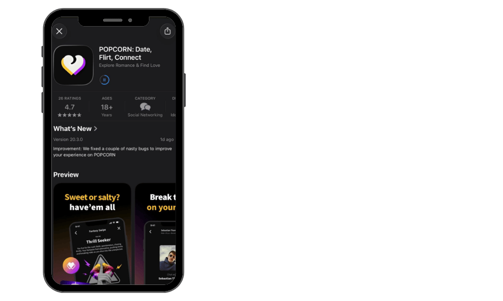 Poppen.de_App_Anmeldung_in_der_POPCORN_APP